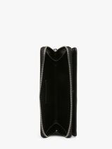 Portefeuille Cuir Karl lagerfeld Noir k daily B3W32016-vue-porte