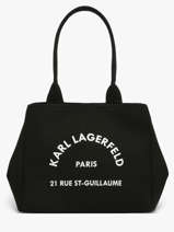 Shoulder Bag Rsg Cotton Karl lagerfeld Black rsg B1W50010
