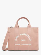 Sac Port� Main Rsg Coton Karl lagerfeld Rose rsg A1W50010