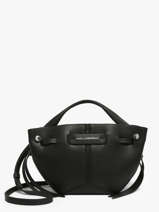 Shoulder Bag K Pierced Leather Karl lagerfeld Black k pierced B3W30280