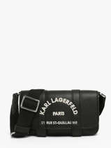 Sac Bandouli�re Rsg Cuir Karl lagerfeld Noir rsg B3W30342