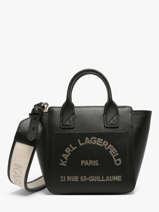 Shoulder Bag K Daily Leather Karl lagerfeld Black k daily B3W30324