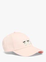 Casquette Karl lagerfeld Rose k ikon B3W33027-vue-porte