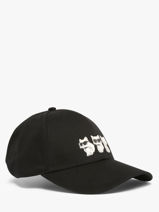 Cap Karl lagerfeld Black k ikon B3W33030-vue-porte