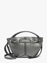 Shoulder Bag K Pierced Leather Karl lagerfeld Silver k pierced B3W30356