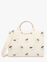 Cabas K Ikon Coton Karl lagerfeld Beige k ikon B3W50064