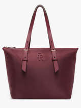 A4 Size Shoulder Bag Atlas Etrier Red atlas EATS219L
