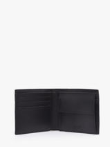 Portefeuille Cuir Lacoste Noir monogramme NH4400MR-vue-porte