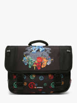 2-compartment Satchel Lego Black ninjago ninja skills 26