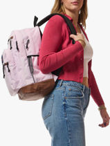 2-compartment Backpack With 15" Laptop Sleeve Jansport Pink backpack EA5BAK-vue-porte