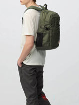 1 Compartment Backpack Fjallraven Green skule 23200335-vue-porte