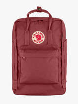 1 Compartment Backpack With 17" Laptop Sleeve Fjallraven Red kanken 23525