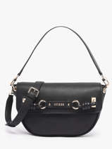 Shoulder Bag Camelia Polyurethane Guess Black camelia BG974219