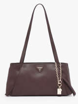 Sac Port� �paule Devon Polyurethane Guess Marron devon BG974509