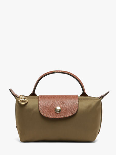 Longchamp Le pliage original Clutches Green