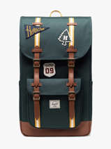 Sac � Dos 1 Compartiment + Pc 15" Herschel Vert classics 11390
