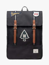 Sac � Dos 1 Compartiment Herschel Noir classics 11404