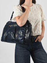 Shoulder Bag Format A4 Gallantry Blue format a4 AD-vue-porte