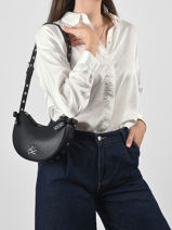 Shoulder Bag K Autograph Leather Karl lagerfeld Black k autograph B3W30049-vue-porte