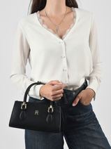 Crossbody Bag Th Grace Tommy hilfiger Black th grace AW18749-vue-porte