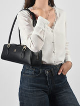 Shoulder Bag Th Grace Tommy hilfiger Black th grace AW18748-vue-porte