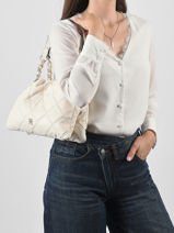 Shoulder Bag Th Feminine Tommy hilfiger White th feminine  AW18716-vue-porte