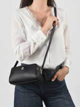 Sac Bandouli�re Th Grace Tommy hilfiger Noir th grace AW18863-vue-porte