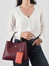 Sac � Main Th Icon Tommy hilfiger Rouge th icon AW18722-vue-porte