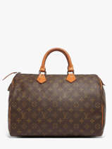 Satchel Second Life Louis vuitton Brown second life MB842