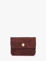 Coin Purse Velvet Leather Milano Red velvet VE23091O