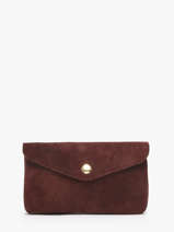 Coin Purse Velvet Leather Milano Red velvet VE23113O