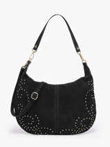 Shoulder Bag Velvet Milano Black velvet VE26061