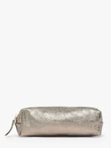 Trousse Cuir Milano Argent nine NI22116O
