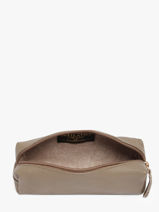 Pouch Leather Milano Brown caviar CA22116O-vue-porte