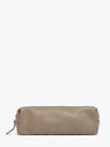 Pouch Leather Milano Brown caviar CA22116O