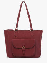 Sac Port� �paule Eve Hexagona Rouge eve 6520335