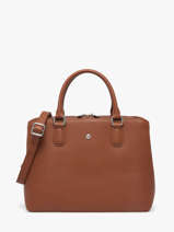 Sac Port� Main Maya Hexagona Marron maya 2120200