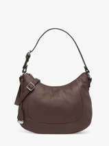 Hobo Bag Confort Leather Hexagona Brown confort 464779