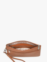 Pouch Leather Hexagona Brown confort 467213R-vue-porte
