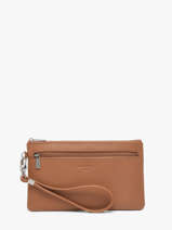 Pouch Leather Hexagona Brown confort 467213R