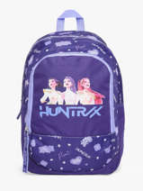 2-compartment Backpack K-pop demon hunters Violet huntrix 26AJ204C