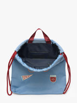 Gym Bag Caramel et cie Blue fier GA-vue-porte