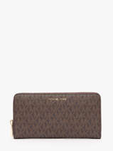 Portefeuille Michael kors Marron jet set F5GJ6T7B