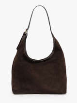 Shoulder Bag Velvet Caviar Leather Milano Brown velvet caviar VC26062
