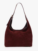Sac Port� �paule Velvet Caviar Cuir Milano Violet velvet caviar VC26062