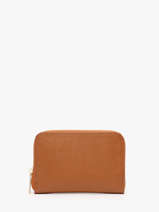 Coin Purse Leather Milano Brown caviar CA19043O