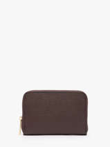 Coin Purse Leather Milano Brown caviar CA19043O