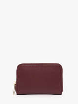 Coin Purse Leather Milano Red caviar CA19043O