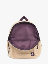 1 Compartment Backpack Roxy Beige back to school RJBP5053-vue-porte