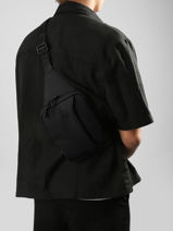 Crossbody Bag Etrier Black impulsion EIMP711M-vue-porte